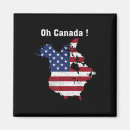 Search for funny canada magnets Make america great again