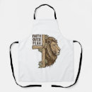 Search for vintage lion aprons King