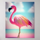 Search for whimsical pink flamingo art Flamingos
