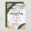 Search for funny retirement party invitations Goodbye tension hello pension