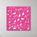 Search for note canvas prints Black