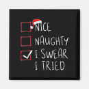 Search for naughty magnets Christmas shopping deals