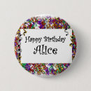 Search for special birthday badges Happy