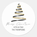 Search for black tree stickers Merry christmas