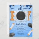 Search for hockey baby invitations For her