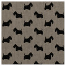 Search for scottie dog fabric Silhouette