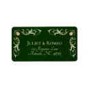 Search for borders return address labels Green