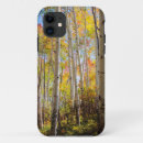 Search for aspen trees iphone cases Blue