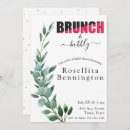 Search for brunch and bubbly engagement party invitations Bride