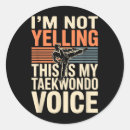 Search for integration stickers Taekwondo