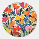 Search for vibrant abstract stickers Pattern