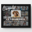 Search for congratulations plaques Black and white