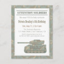 Search for army tank invitations Party