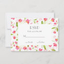 Search for pink pattern rsvp cards Flowers
