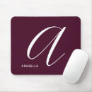 Search for letter design mousepads Simple