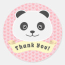 Search for panda thank you stickers Animal