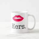 Search for lip print mugs Funny