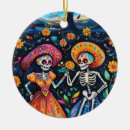 Search for calavera christmas tree decorations Skeleton