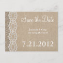 Search for burlap save the dates Bride