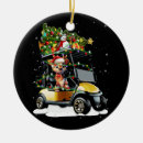 Search for golf christmas tree decorations Xmas