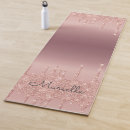 Search for sparkly yoga mats Girly