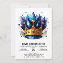Search for prince birthday invitations Watercolor