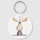 Search for moose antlers key rings Brown