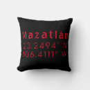 Search for latitude and longitude cushions Map