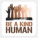 Search for humans stickers Kindness