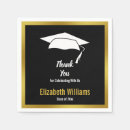 Search for thank you napkins Graduation