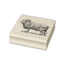 Search for farm animal rubber stamps Illustration