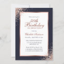 Search for blue and gold 50th birthday invitations Simple
