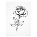 Search for black and white flower drawing art Line