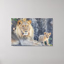 Search for cute animal canvas prints Big cat