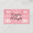 Search for 1950s business cards Mid century modern