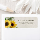 Search for sunflower return address labels Change of address