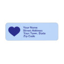 Search for baby mailing return address labels Heart
