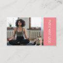 Search for fitness business cards Yoga