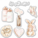 Search for large flower stickers Pink