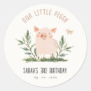 Search for pink piggy stickers Kids birthday