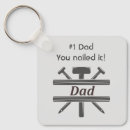 Search for number one square key rings For him