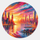 Search for city by the bay stickers Sunset