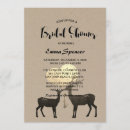 Search for camo bridal shower invitations Deer