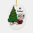 Search for book worm christmas tree decorations Teacher