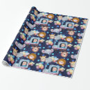 Search for train wrapping paper Watercolor