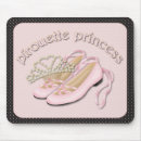 Search for princess mousepads Black