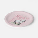 Search for baptism paper plates Pink