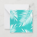 Search for palm note cards Blue