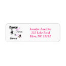 Search for slipper return address labels Ballet