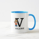 Search for v monogram mugs Charlie brown